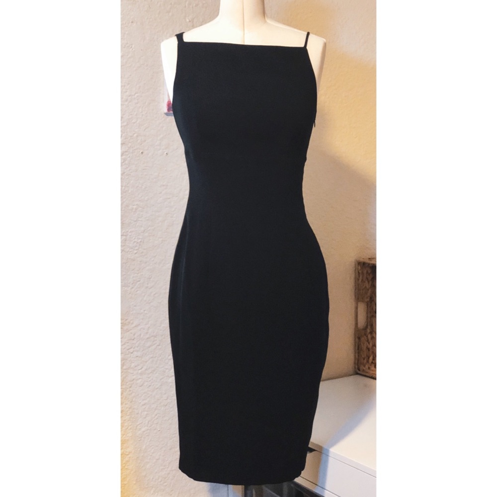 Vintage Laura Stearn Cruciano Novecento Black Dres